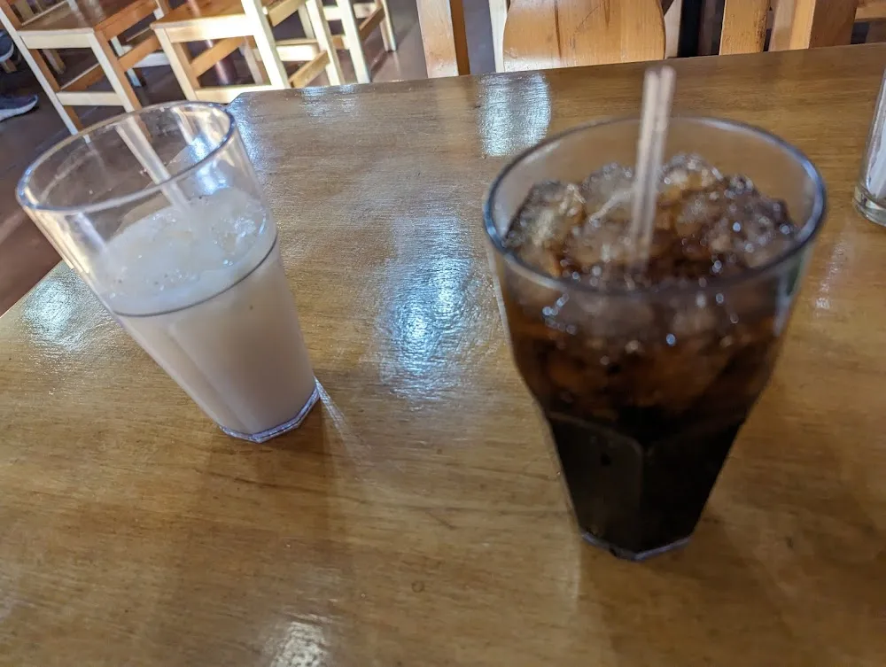 Horchata and Dr Pepper