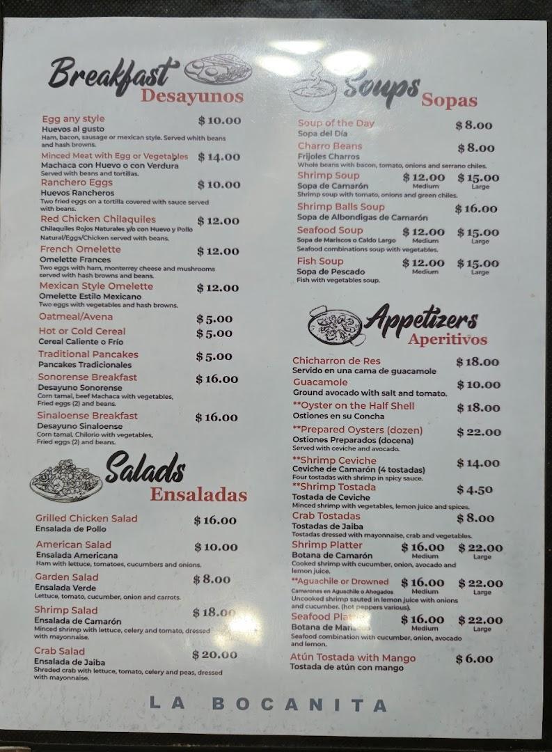 La Bocanita Restaurant